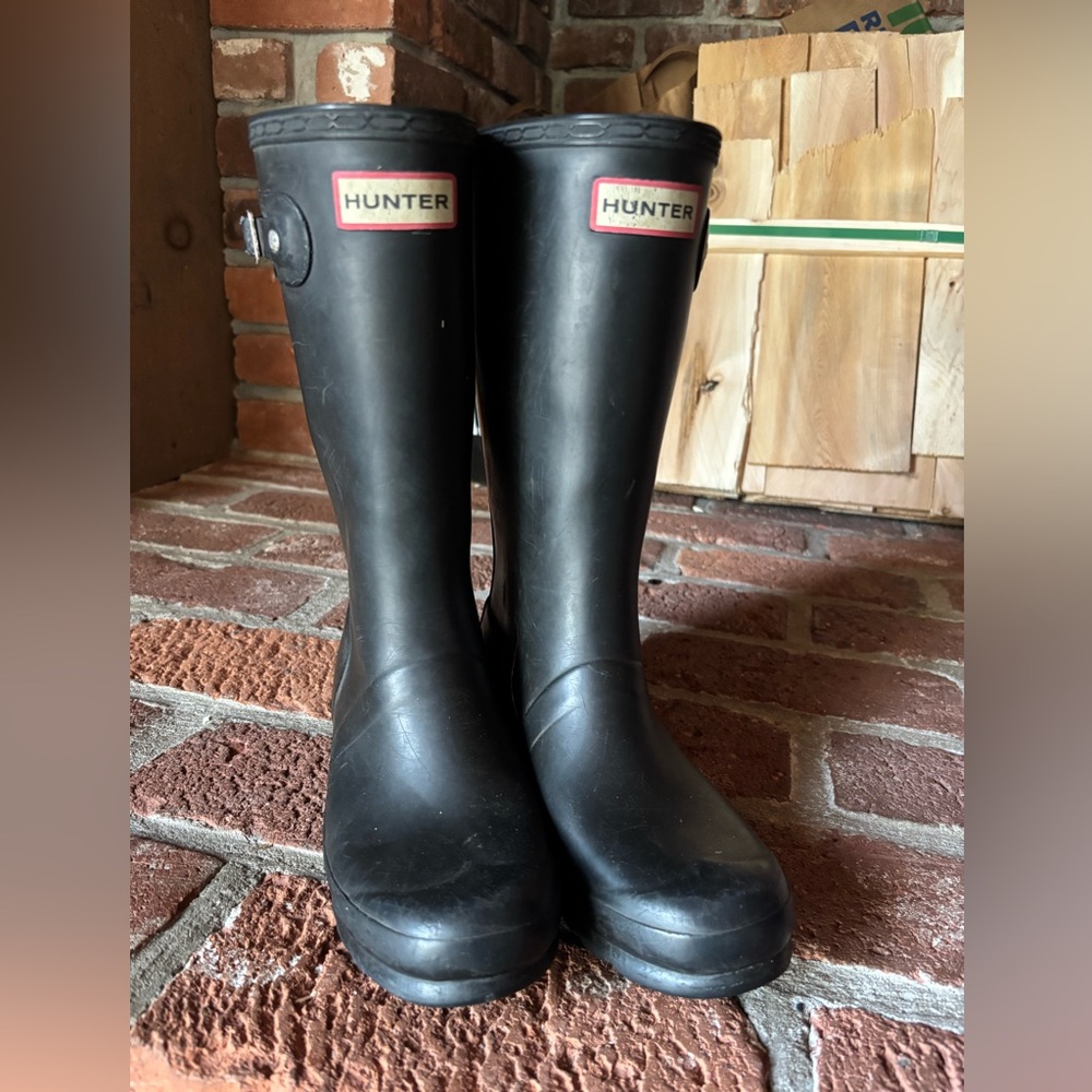 Hunter Classic Black Waterproof Boots